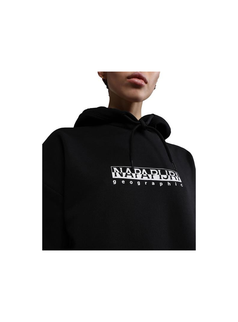 Napapijri Damska Bluza B-box W H S NP0A4GXU041 Czarny | Sklep Monotox