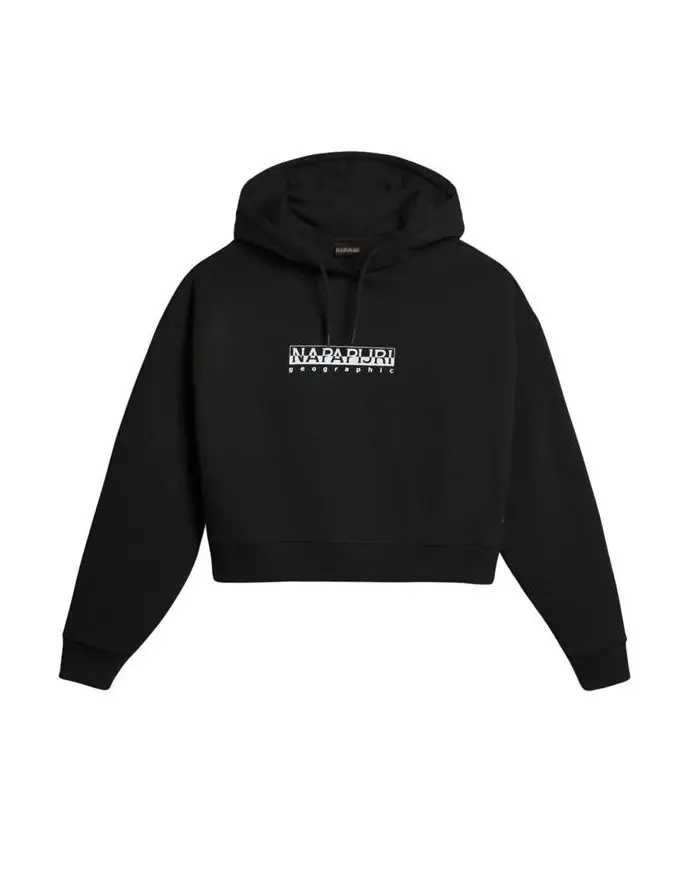 Napapijri Damska Bluza B-box W H S NP0A4GXU041 Czarny | Sklep Monotox