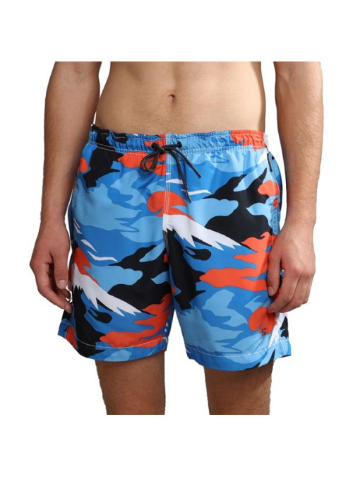 Napapijri Męskie Szorty V-vail 1 NP0A4GZ8FAL Niebieski | Sklep Monotox