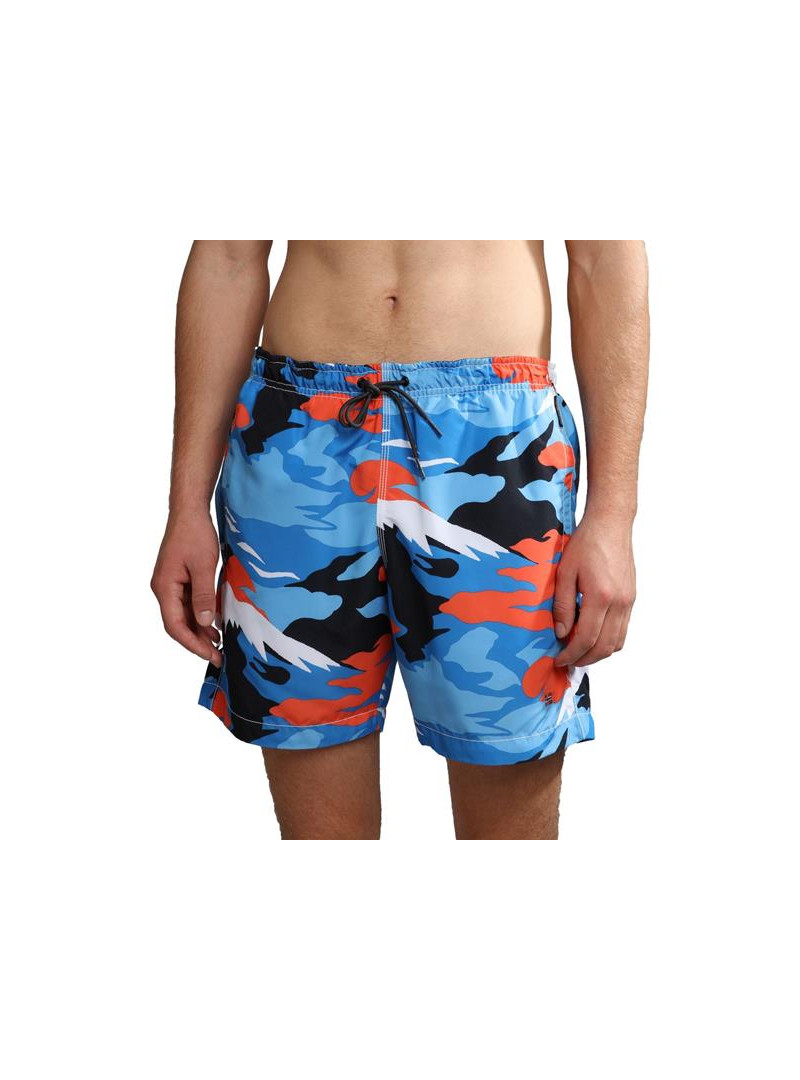 Napapijri Męskie Szorty V-vail 1 NP0A4GZ8FAL Niebieski | Sklep Monotox