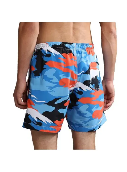 Napapijri Męskie Szorty V-vail 1 NP0A4GZ8FAL Niebieski | Sklep Monotox