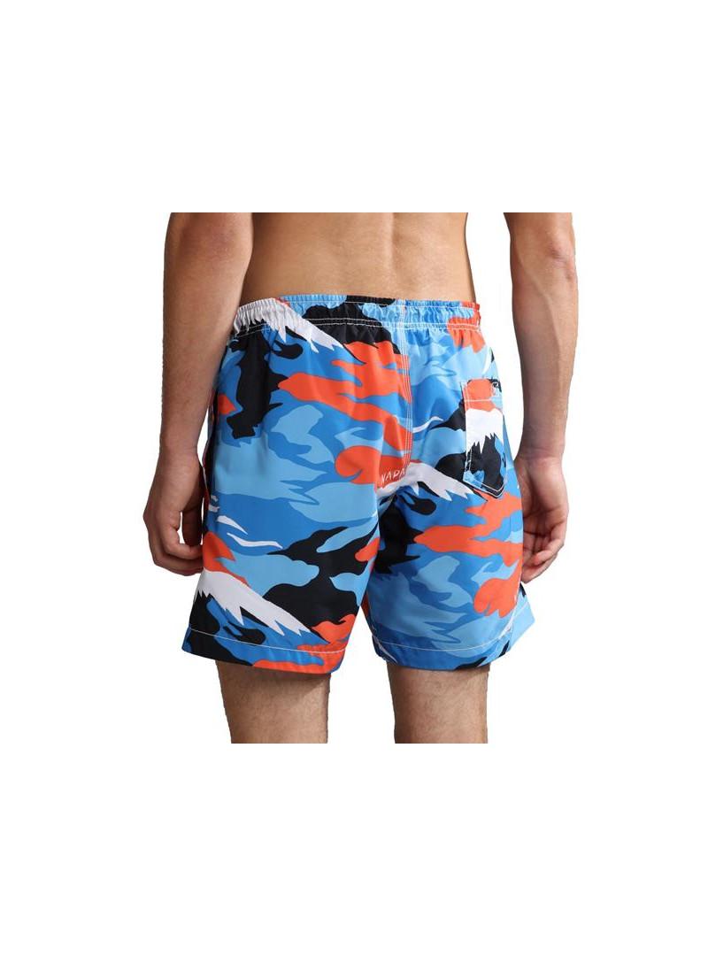 Napapijri Męskie Szorty V-vail 1 NP0A4GZ8FAL Niebieski | Sklep Monotox