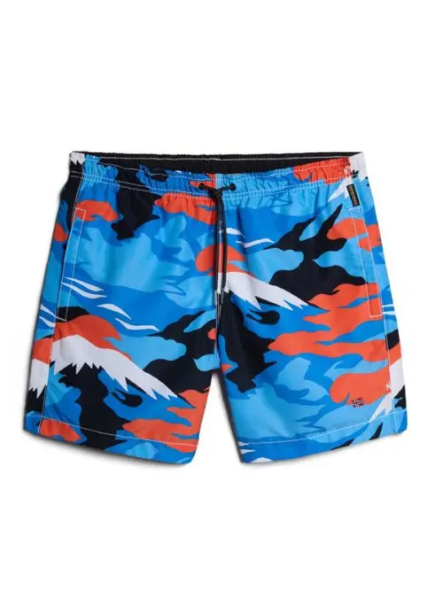 Napapijri Męskie Szorty V-vail 1 NP0A4GZ8FAL Niebieski | Sklep Monotox