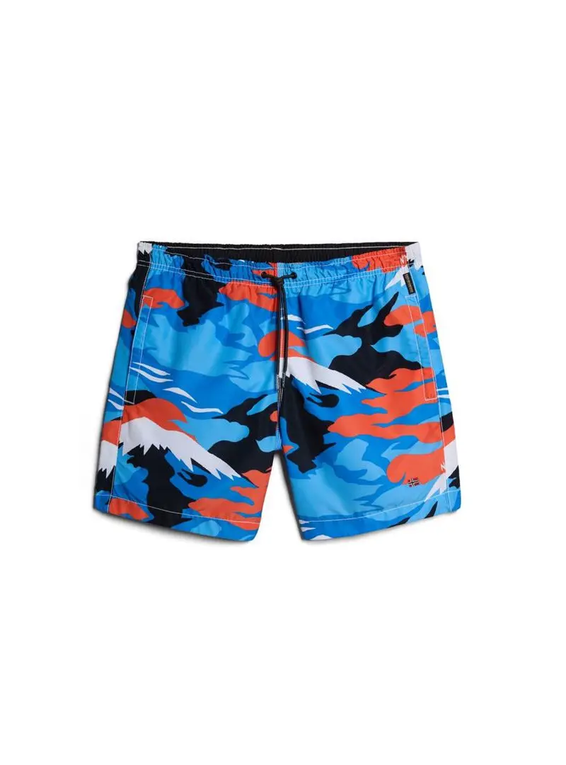 Napapijri Męskie Szorty V-vail 1 NP0A4GZ8FAL Niebieski | Sklep Monotox