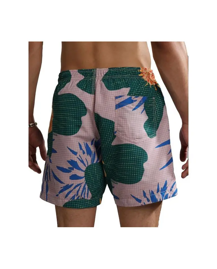 Napapijri Męskie Szorty V-vail 1 NP0A4GZ8FM6 Różowy | Sklep Monotox