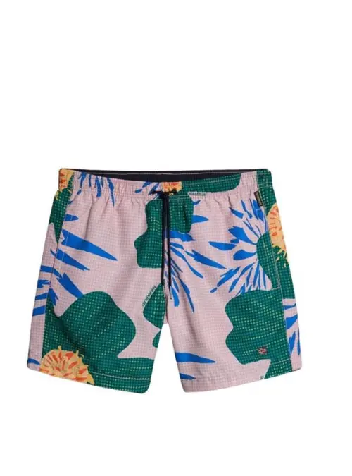 Napapijri Męskie Szorty V-vail 1 NP0A4GZ8FM6 Różowy | Sklep Monotox