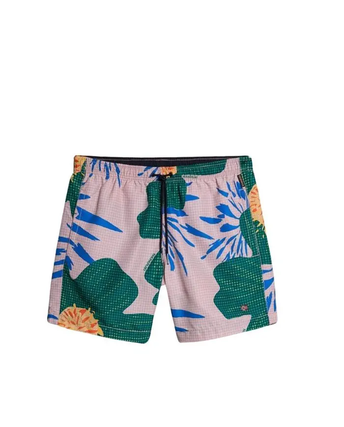 Napapijri Męskie Szorty V-vail 1 NP0A4GZ8FM6 Różowy | Sklep Monotox