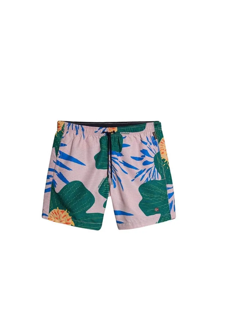 Napapijri Męskie Szorty V-vail 1 NP0A4GZ8FM6 Różowy | Sklep Monotox