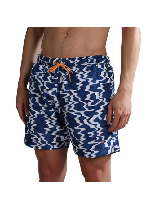 Napapijri Męskie Szorty V-vail 1 NP0A4GZ8FZ3 Niebieski | Sklep Monotox