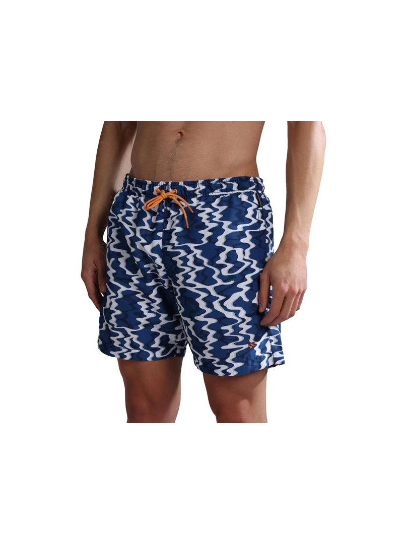 Napapijri Męskie Szorty V-vail 1 NP0A4GZ8FZ3 Niebieski | Sklep Monotox