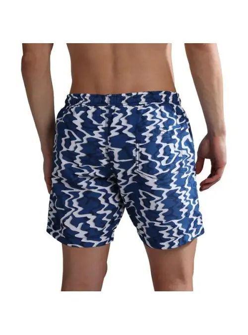 Napapijri Męskie Szorty V-vail 1 NP0A4GZ8FZ3 Niebieski | Sklep Monotox