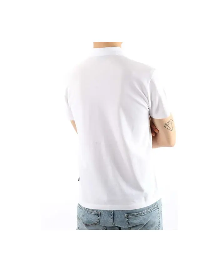 Napapijri Męskie Polo Ealis Ss Sum NP0A4H8B002 Biały | Sklep Monotox