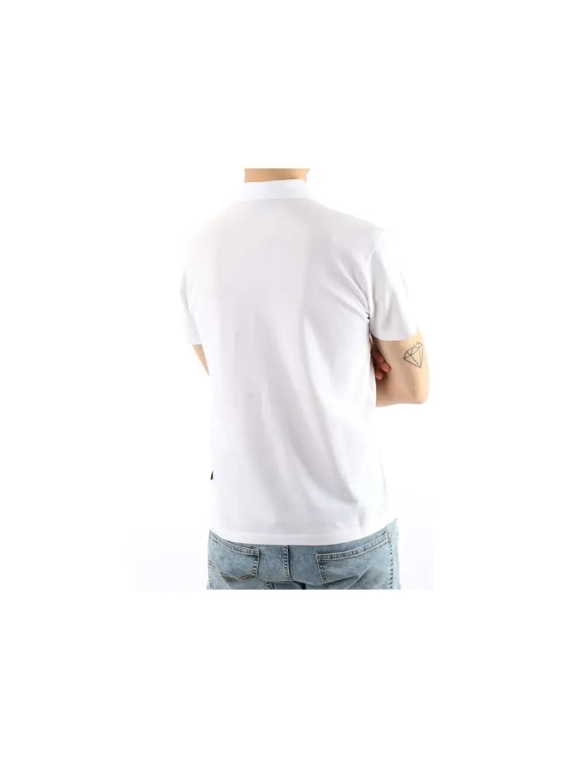 Napapijri Męskie Polo Ealis Ss Sum NP0A4H8B002 Biały | Sklep Monotox