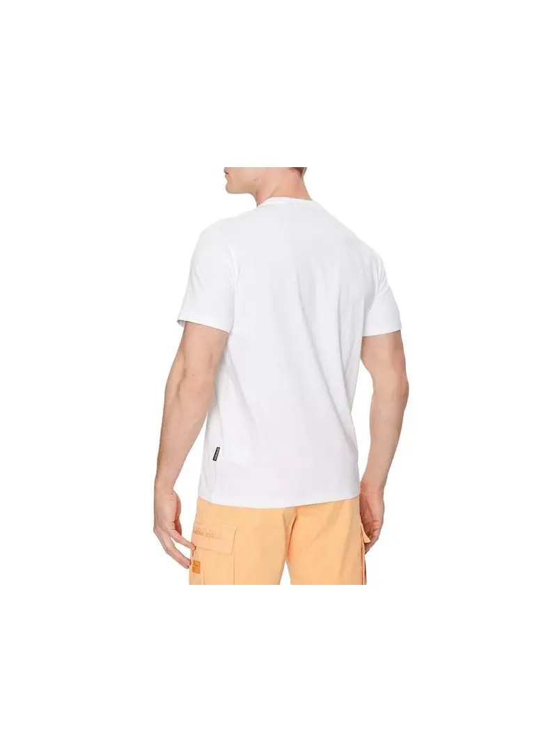 Napapijri Męski T-shirt Salis Ss Sum NP0A4H8D002 Biały | Sklep Monotox