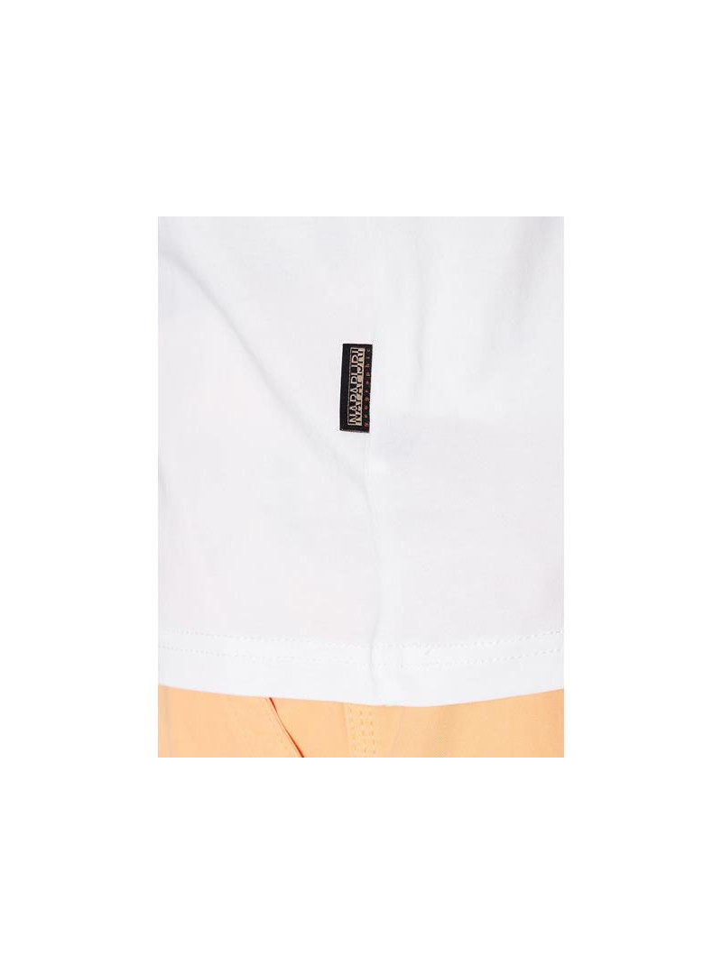 Napapijri Męski T-shirt Salis Ss Sum NP0A4H8D002 Biały | Sklep Monotox