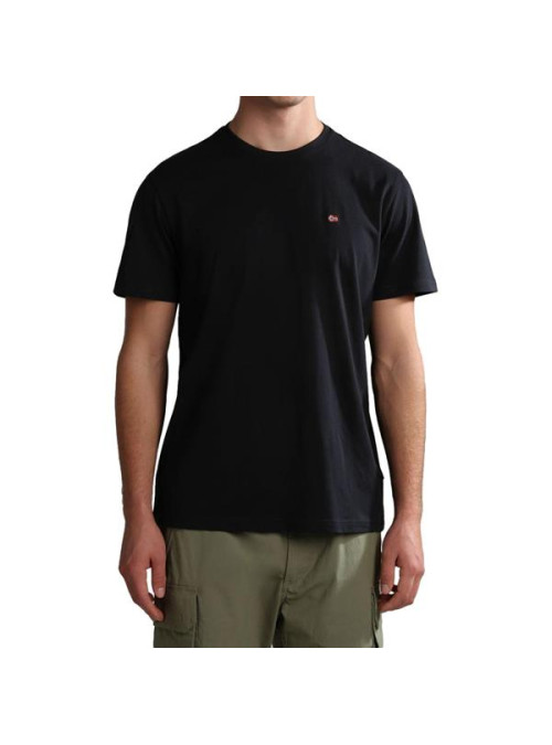 Napapijri Męski T-shirt Salis Ss Sum NP0A4H8D041 Czarny | Sklep Monotox