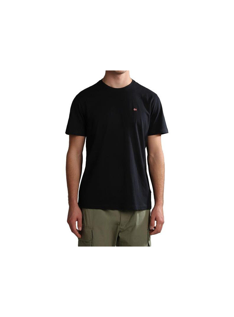 Napapijri Męski T-shirt Salis Ss Sum NP0A4H8D041 Czarny | Sklep Monotox