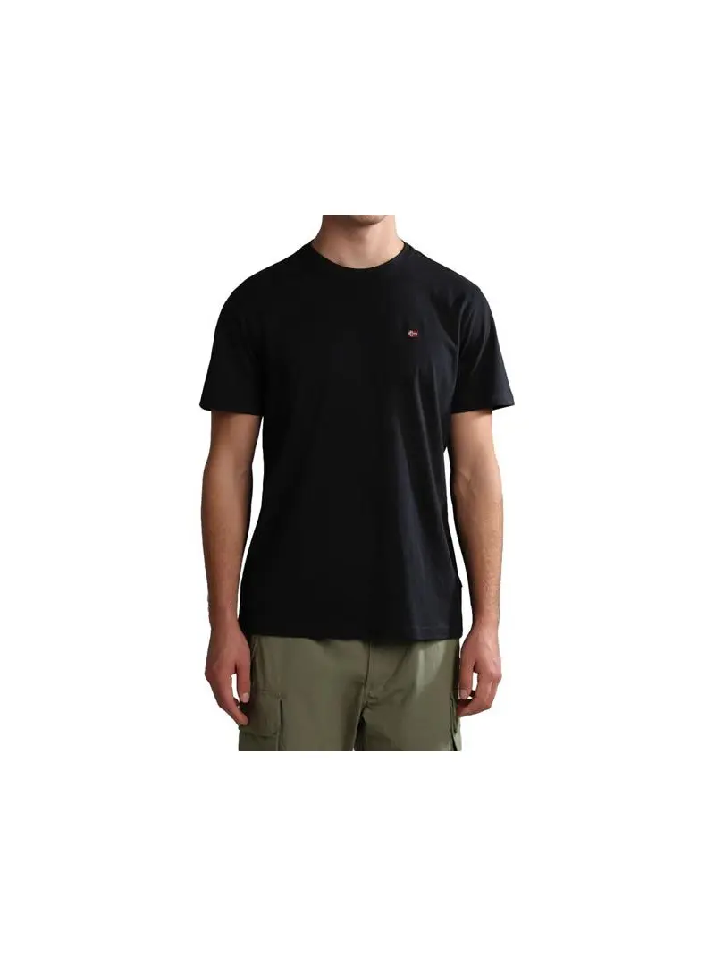 Napapijri Męski T-shirt Salis Ss Sum NP0A4H8D041 Czarny | Sklep Monotox