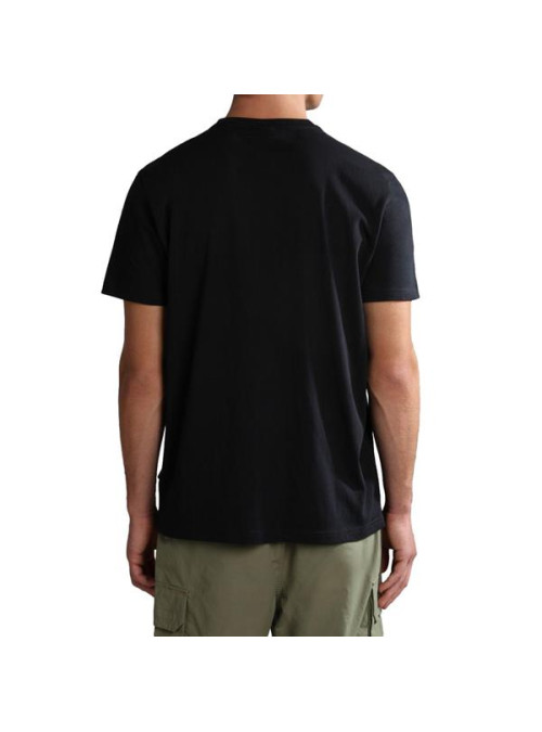 Napapijri Męski T-shirt Salis Ss Sum NP0A4H8D041 Czarny | Sklep Monotox