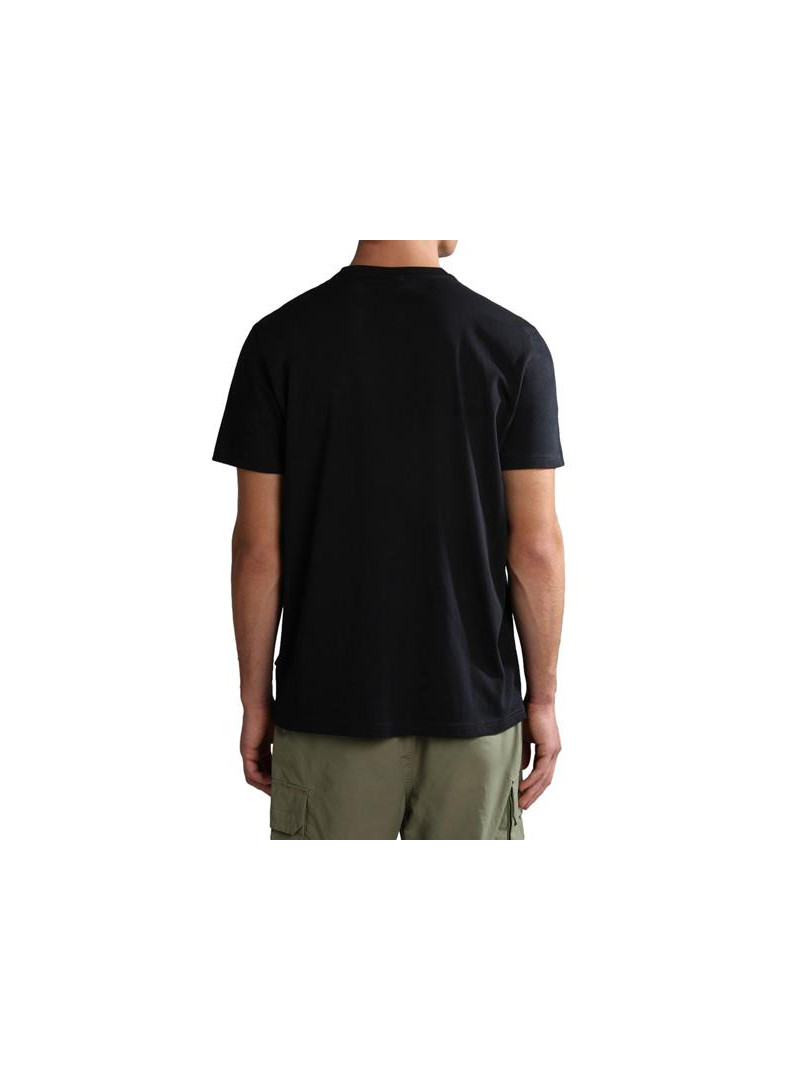 Napapijri Męski T-shirt Salis Ss Sum NP0A4H8D041 Czarny | Sklep Monotox