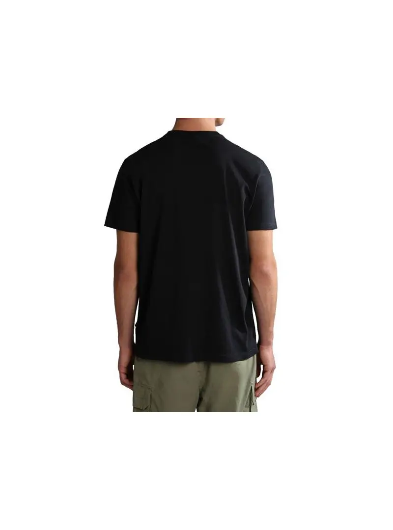 Napapijri Męski T-shirt Salis Ss Sum NP0A4H8D041 Czarny | Sklep Monotox