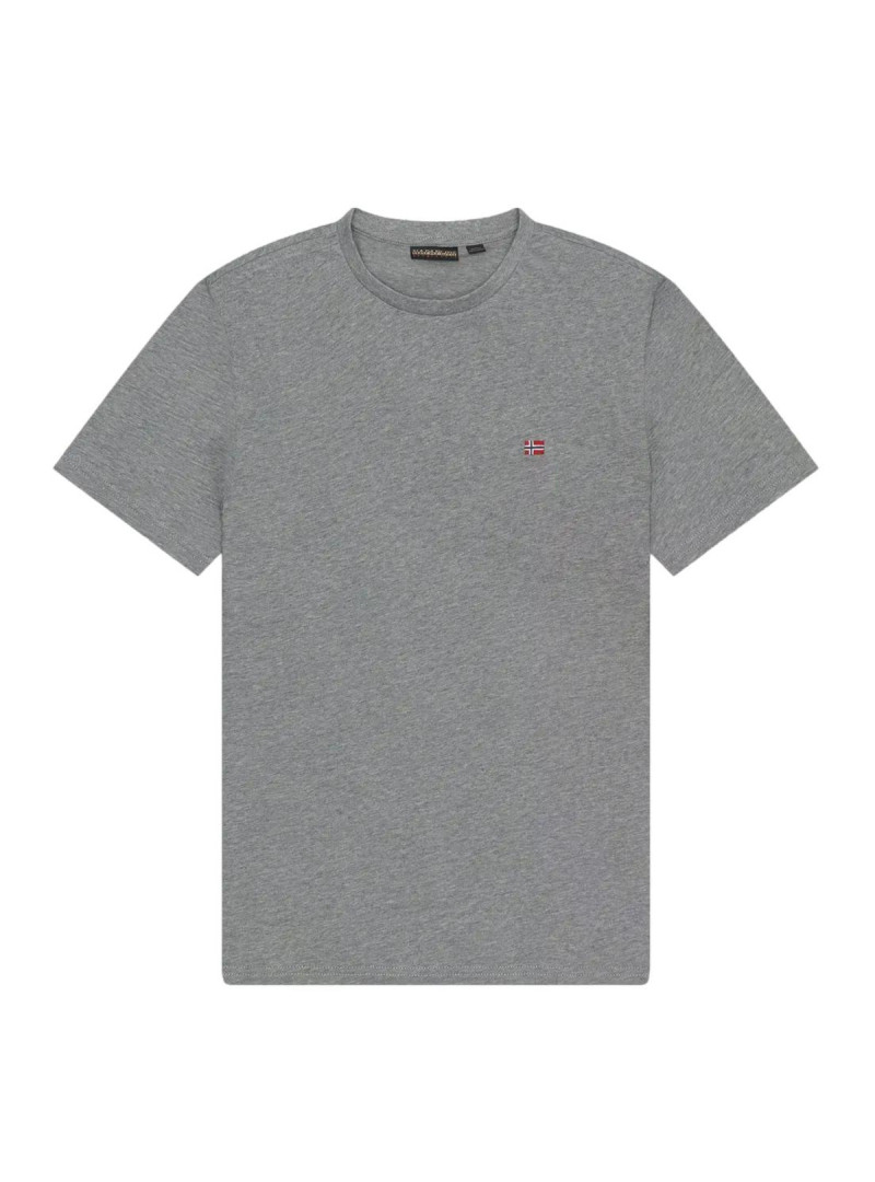 Napapijri Męski T-shirt Salis Ss Sum Med NP0A4H8D160 Szary | Sklep Monotox