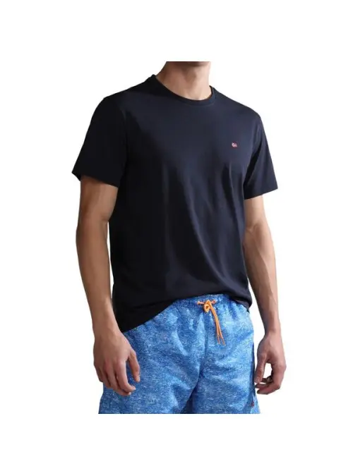Napapijri Męski T-shirt Salis Ss Sum NP0A4H8D176 Granatowy | Sklep Monotox
