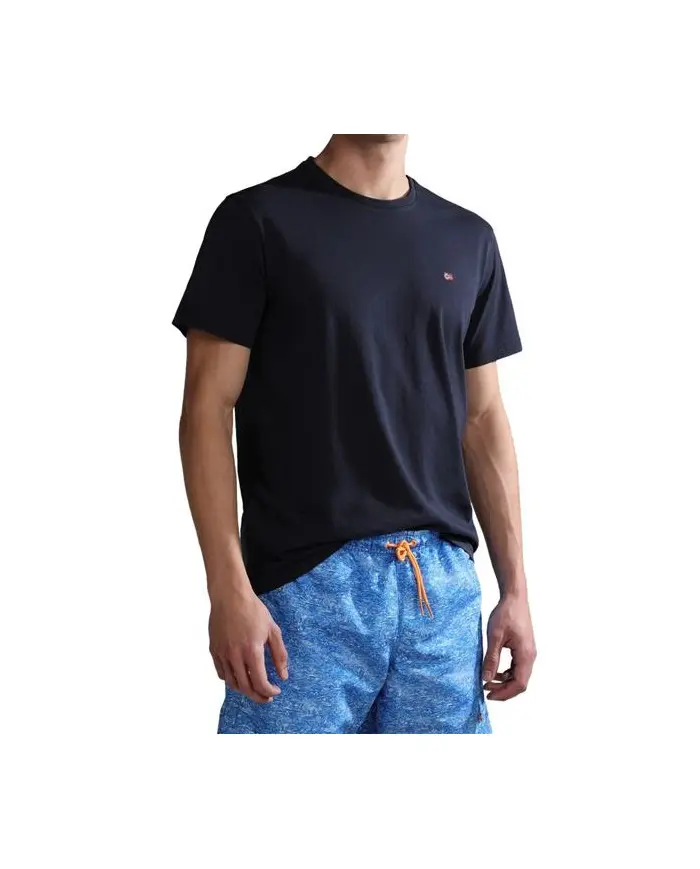 Napapijri Męski T-shirt Salis Ss Sum NP0A4H8D176 Granatowy | Sklep Monotox