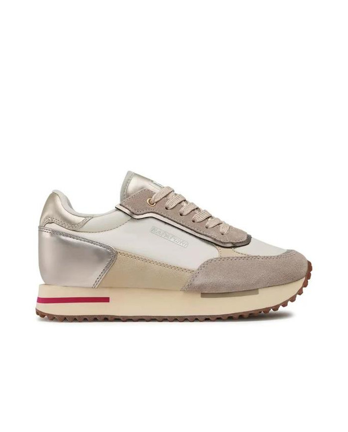 Napapijri Damskie Sneakersy Hazel NP0A4HKONS5 Beżowy | Sklep Monotox