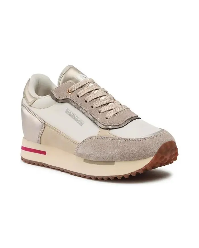 Napapijri Damskie Sneakersy Hazel NP0A4HKONS5 Beżowy | Sklep Monotox