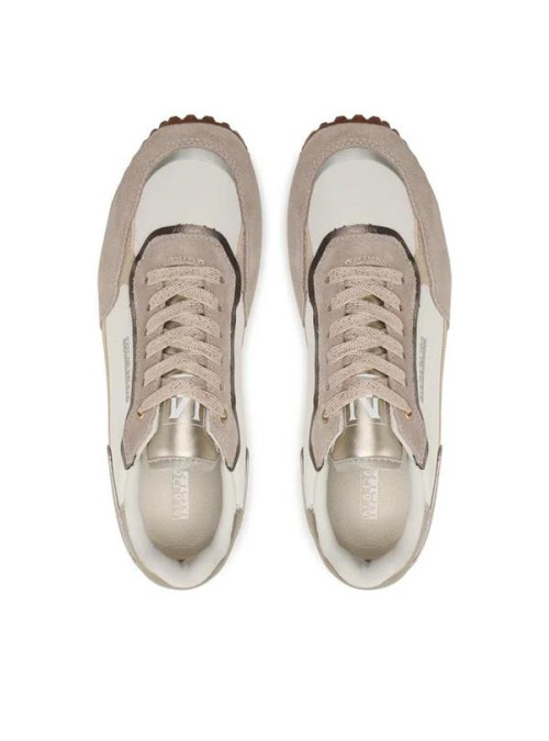 Napapijri Damskie Sneakersy Hazel NP0A4HKONS5 Beżowy | Sklep Monotox
