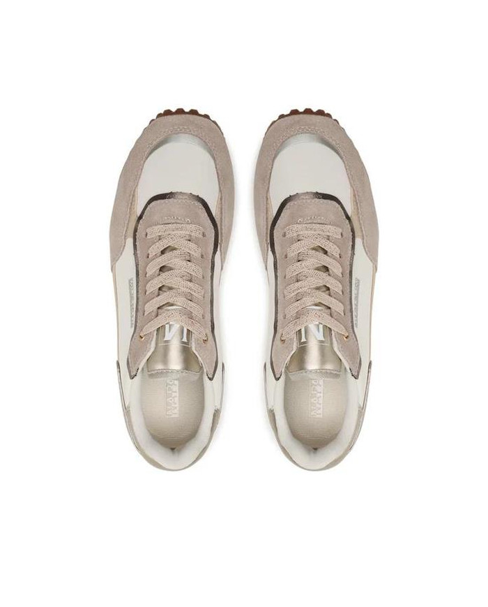 Napapijri Damskie Sneakersy Hazel NP0A4HKONS5 Beżowy | Sklep Monotox