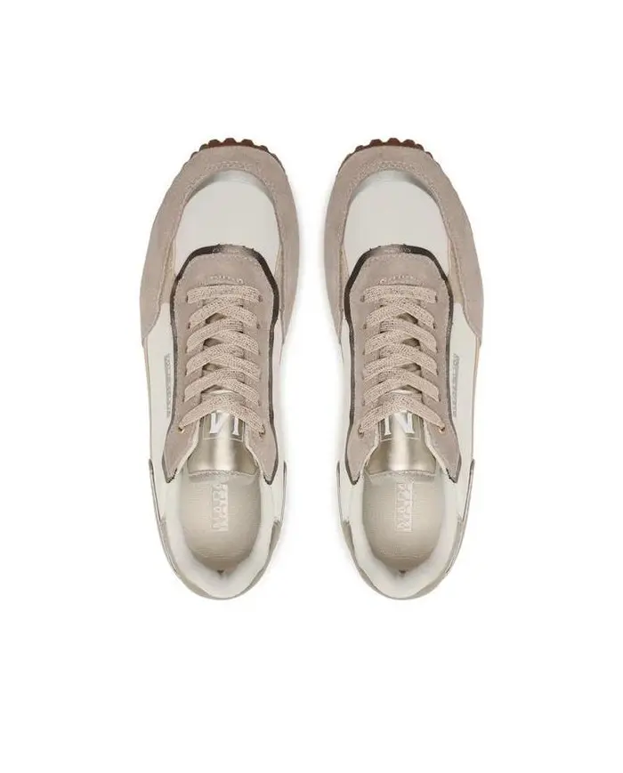 Napapijri Damskie Sneakersy Hazel NP0A4HKONS5 Beżowy | Sklep Monotox