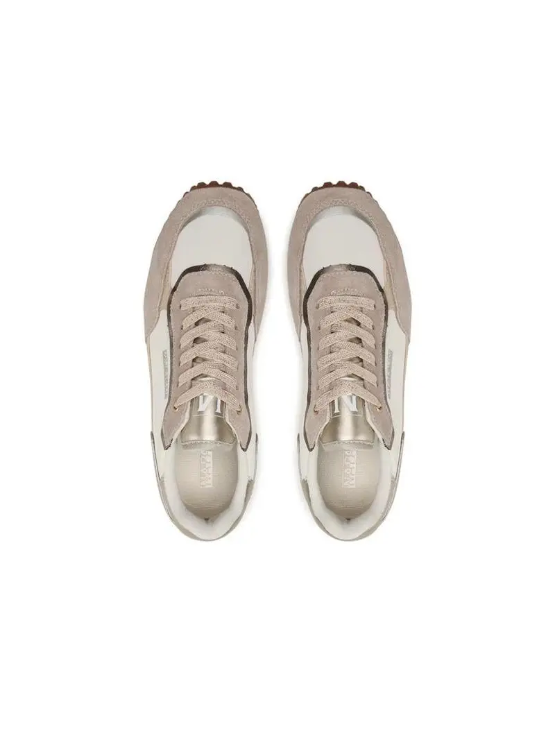 Napapijri Damskie Sneakersy Hazel NP0A4HKONS5 Beżowy | Sklep Monotox