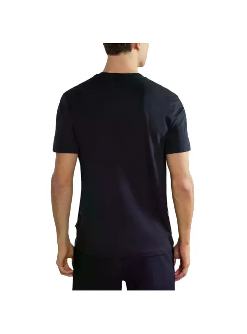 Napapijri Męski T-shirt S-aylmer NP0A4HTO041 Czarny | Sklep Monotox