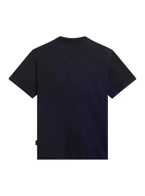 Napapijri Męski T-shirt S-aylmer NP0A4HTO041 Czarny | Sklep Monotox