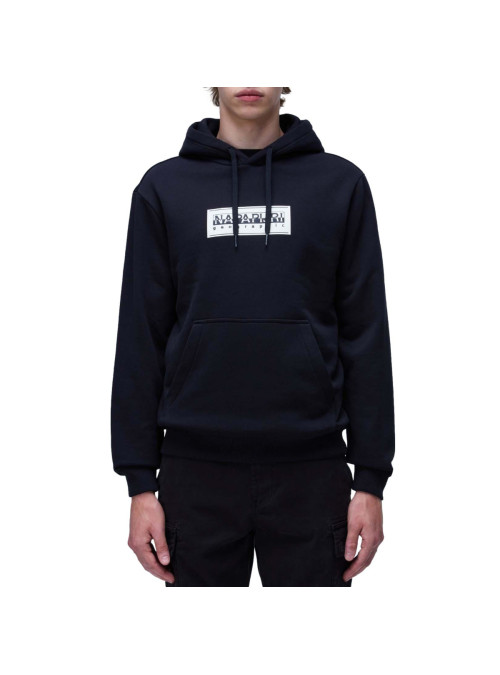 Napapijri Dziecięca Bluza B-box Logo H NP0A4I19041 Czarny | Sklep Monotox