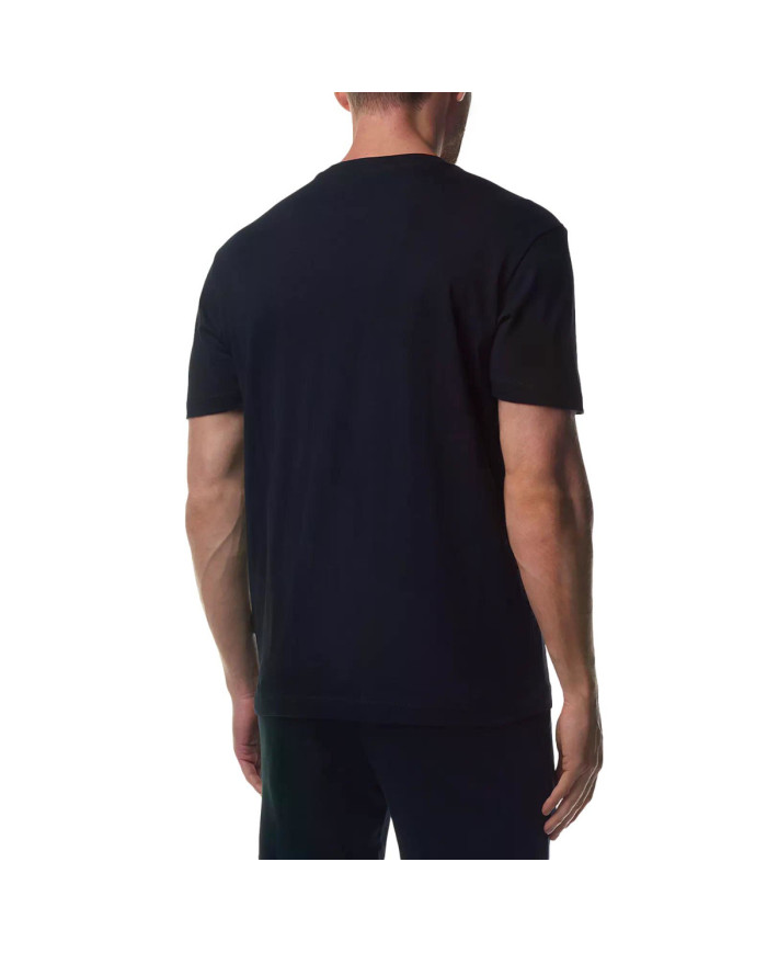 Napapijri Męski T-shirt S-box Logo Ss NP0A4I3L041 Czarny | Sklep Monotox