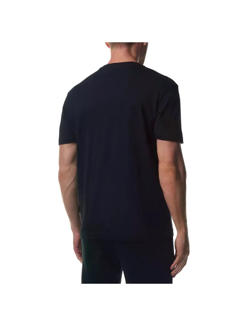 Napapijri Męski T-shirt S-box Logo Ss NP0A4I3L041 Czarny | Sklep Monotox