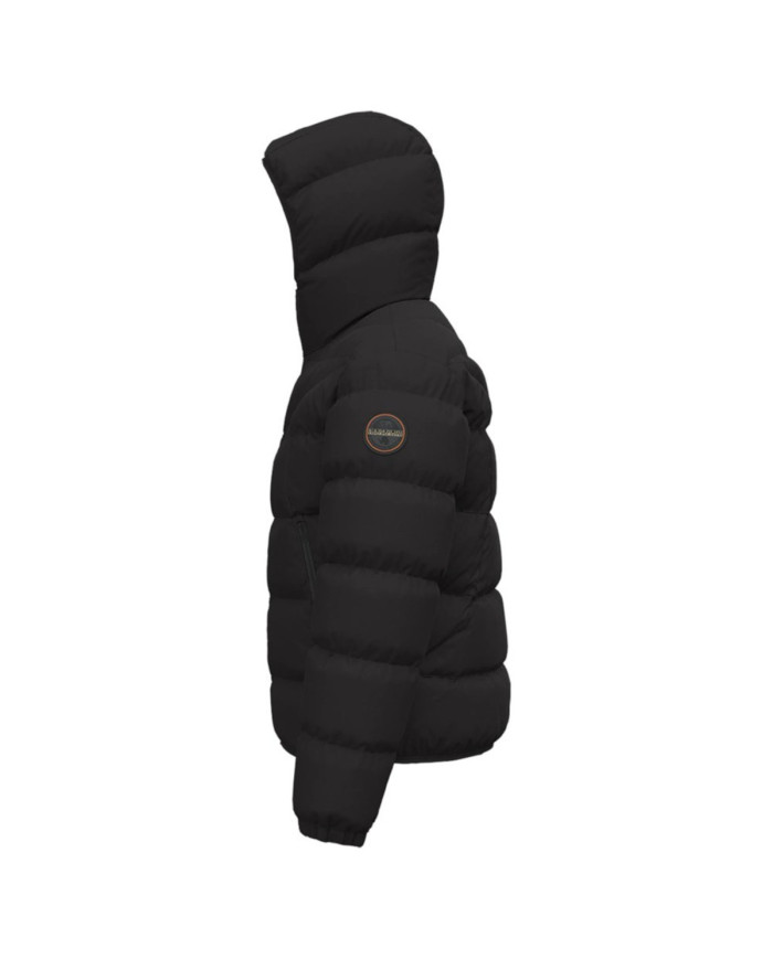 Napapijri Męska Kurtka A-molveno Hood NP0A88V2941 Czarny | Sklep Monotox