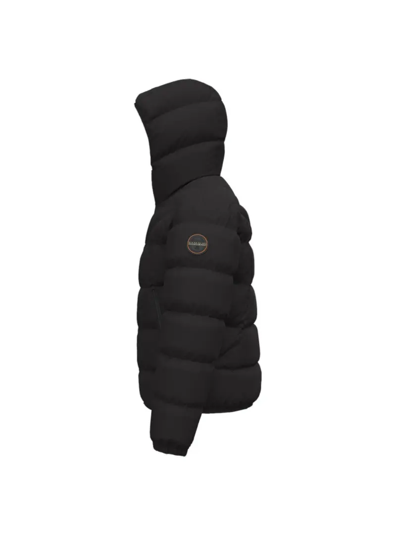 Napapijri Męska Kurtka A-molveno Hood NP0A88V2941 Czarny | Sklep Monotox