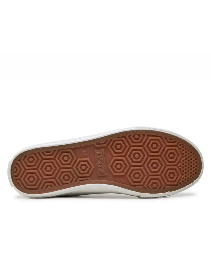 Big Star Męskie Sneakersy Big Top OO174608 Biały | Sklep Monotox