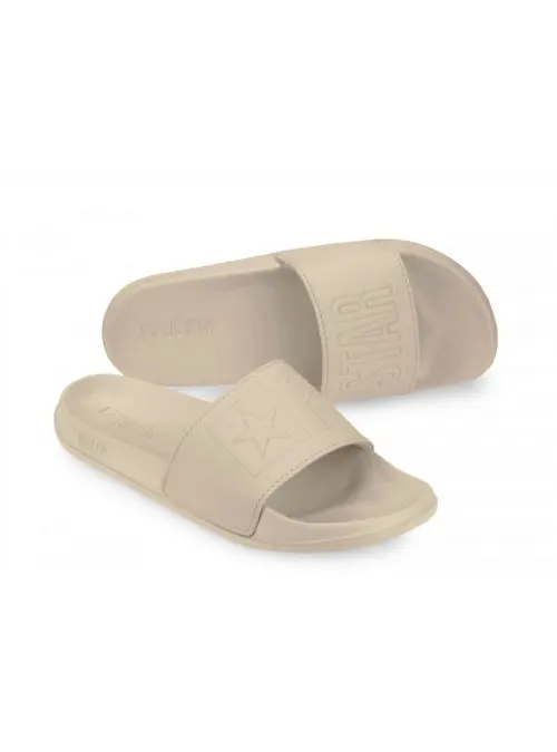 Big Star Damskie Klapki Big Mag OO274043 Beżowy | Sklep Monotox