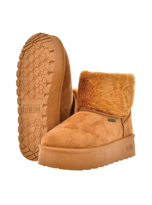 Big Star Damskie Buty zimowe Big Kin OO274A106 Brązowy | Sklep Monotox