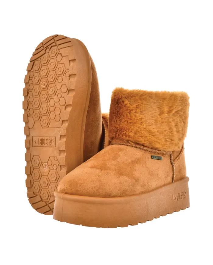 Big Star Damskie Buty zimowe Big Kin OO274A106 Brązowy | Sklep Monotox