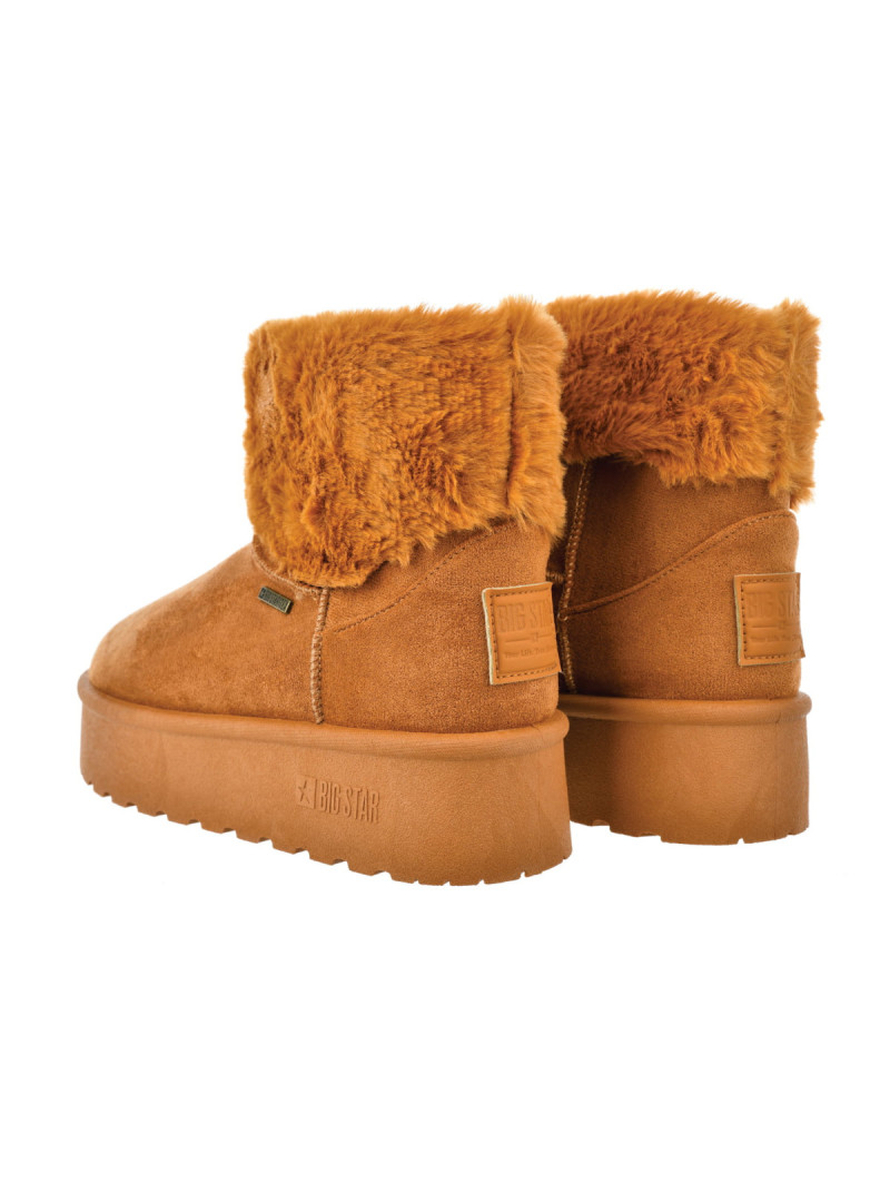 Big Star Damskie Buty zimowe Big Kin OO274A106 Brązowy | Sklep Monotox