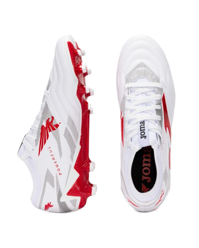 Joma Męskie Buty sportowe Powerful 2502 Firm Groun POWS2502FG Biały | Sklep Monotox