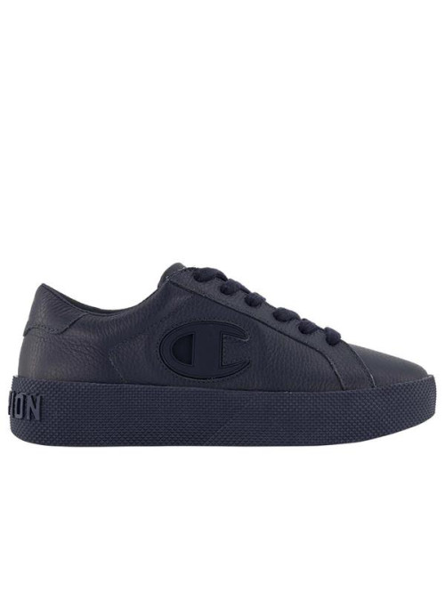 Champion Damskie Sneakersy Era Leather S10739BS043 Granatowy | Sklep Monotox
