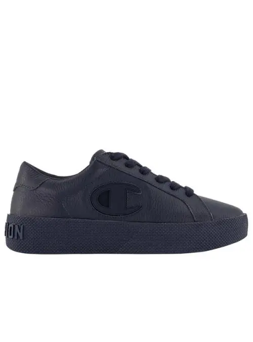 Champion Damskie Sneakersy Era Leather S10739BS043 Granatowy | Sklep Monotox