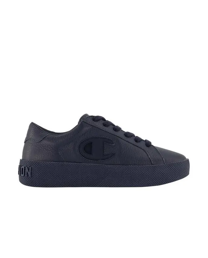 Champion Damskie Sneakersy Era Leather S10739BS043 Granatowy | Sklep Monotox